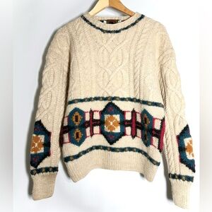 ✨Price🔻 Boston Traders 100%WOOL handknit vintage